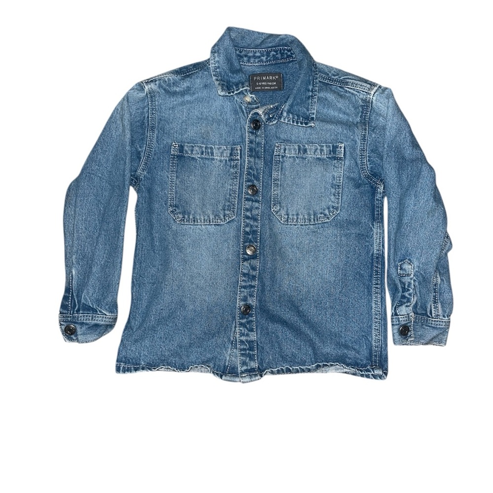 Primark Blue Unisex Shacket Size 5/6